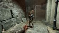 Beating down the Wehrmacht soldiers (Image via Bethesda)